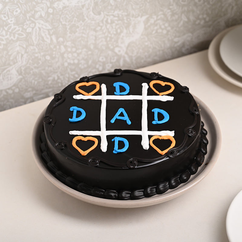 Dad XO Choco Cake